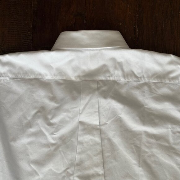 Gitman Bros. White Button Down Oxford Shirt 100% Cotton Mens Size 17.5 / 34 - Picture 8 of 10
